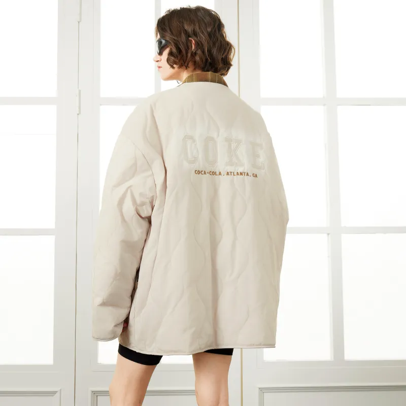 Coke Puffer Jackets Unisex-8