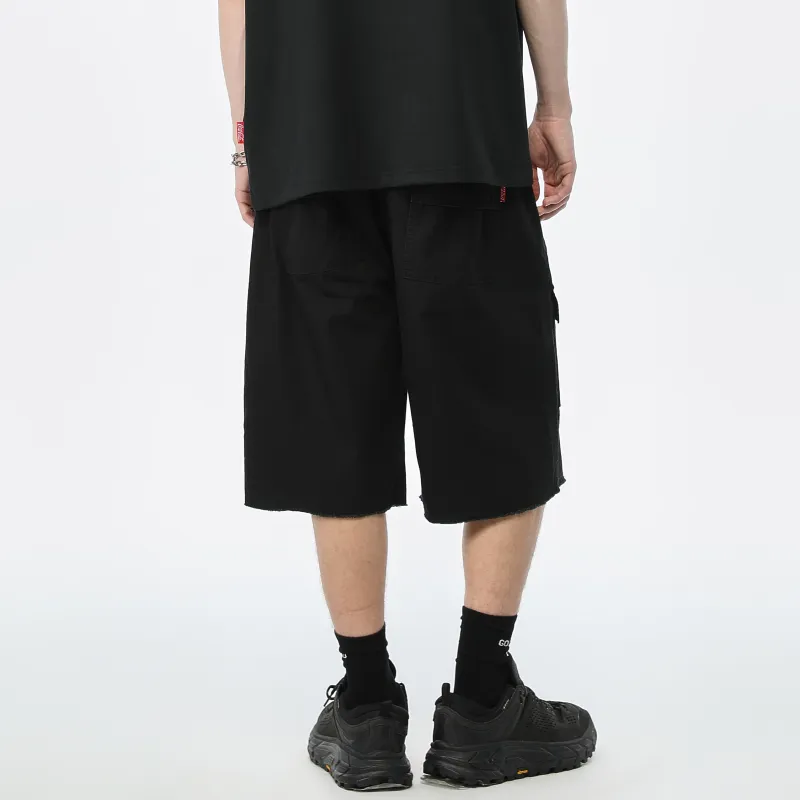 Coke Cargo Shorts Unisex Black-4