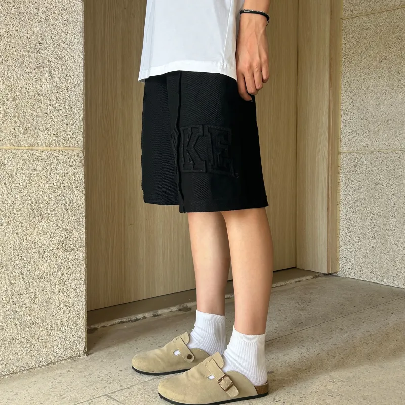 Coke Casual Shorts Unisex Black-5
