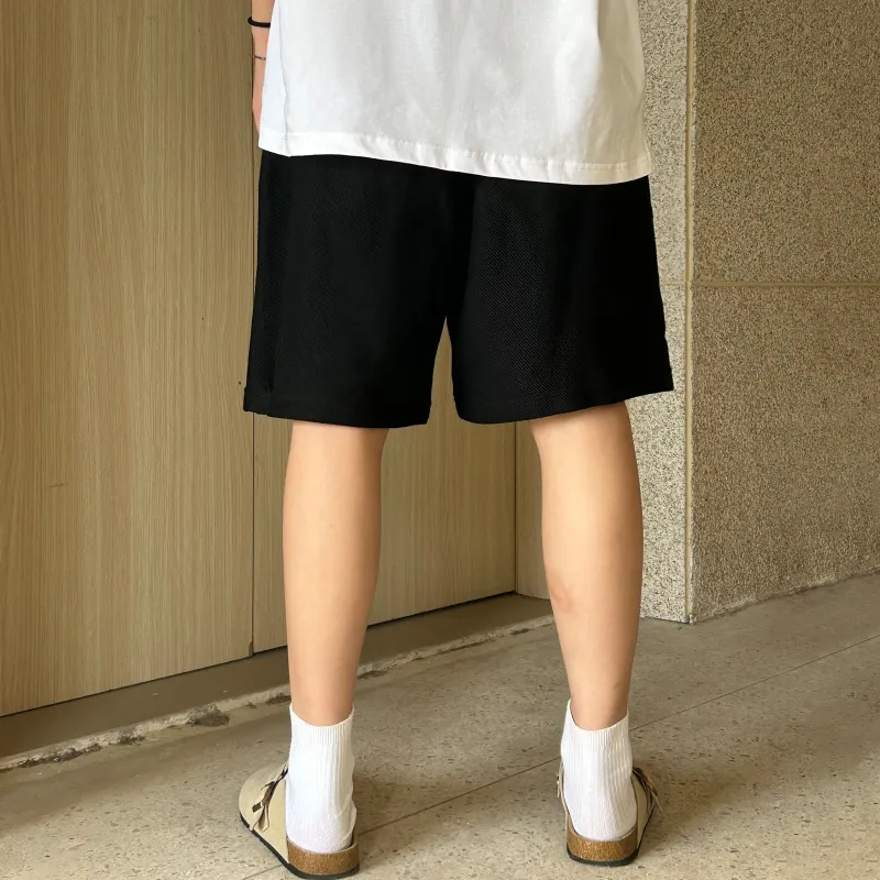 Coke Casual Shorts Unisex Black-3