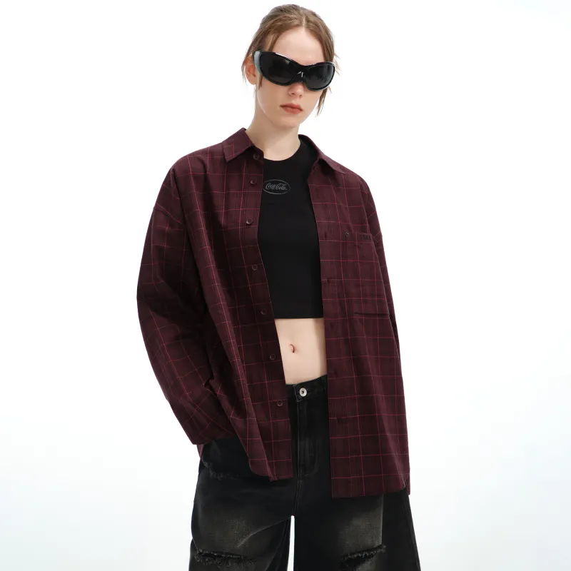 Coke Shirt Unisex Chestnut Umber-3