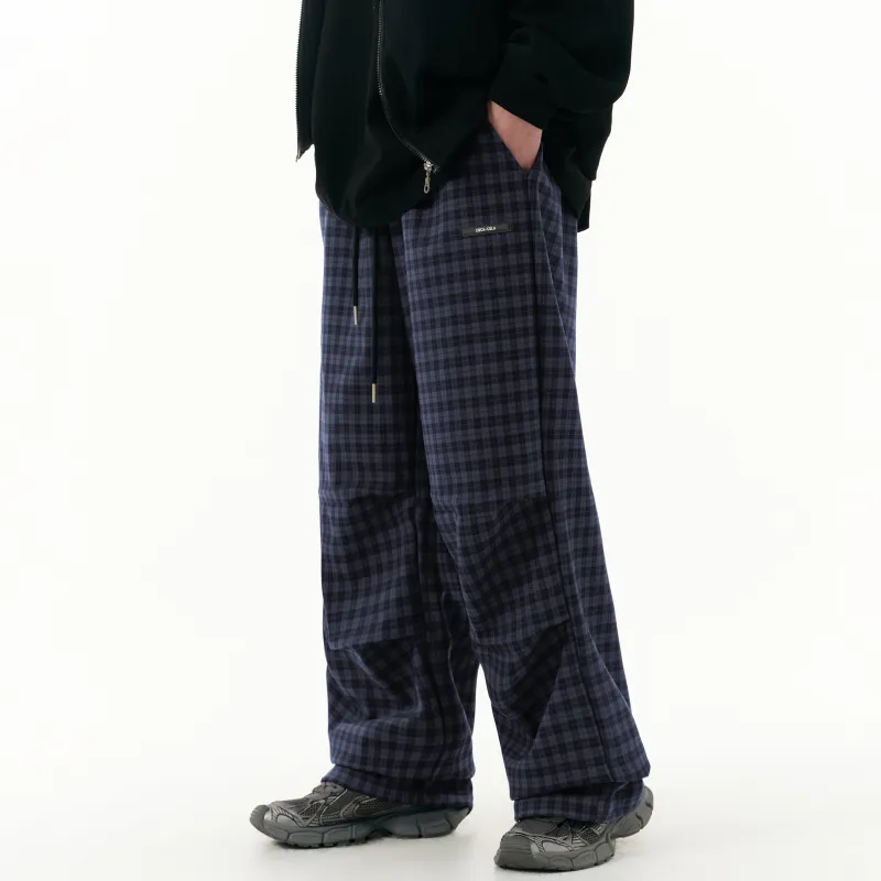 Coke Casual Pants Unisex Navy Blue-2