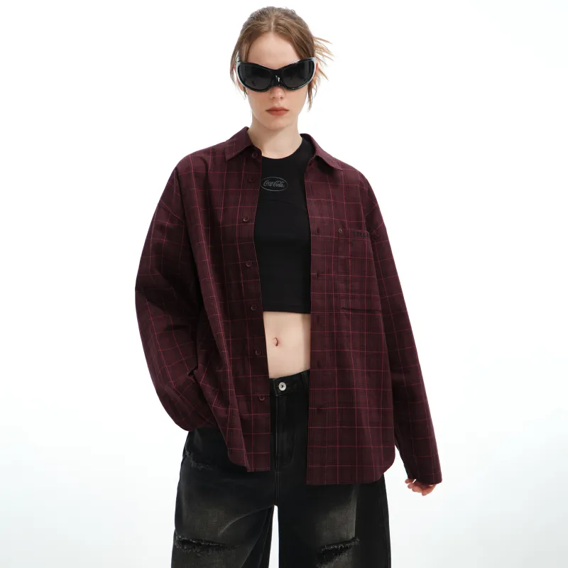 Coke Shirt Unisex Chestnut Umber-2