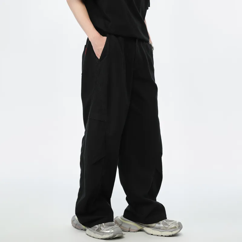 Coke Casual Pants Unisex Black-4