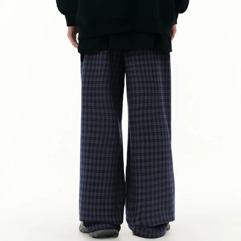 Coke Casual Pants Unisex Navy Blue-5