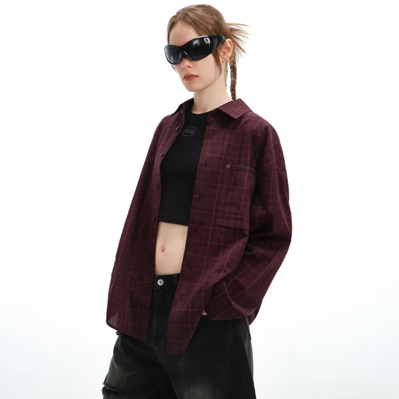 Coke Shirt Unisex Chestnut Umber-4