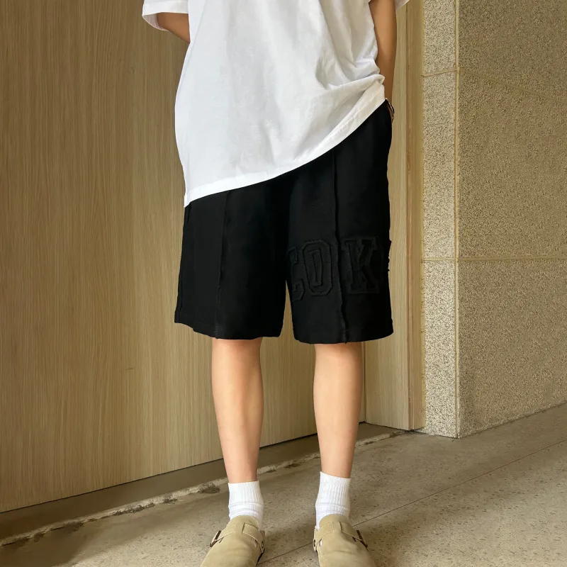 Coke Casual Shorts Unisex Black-2