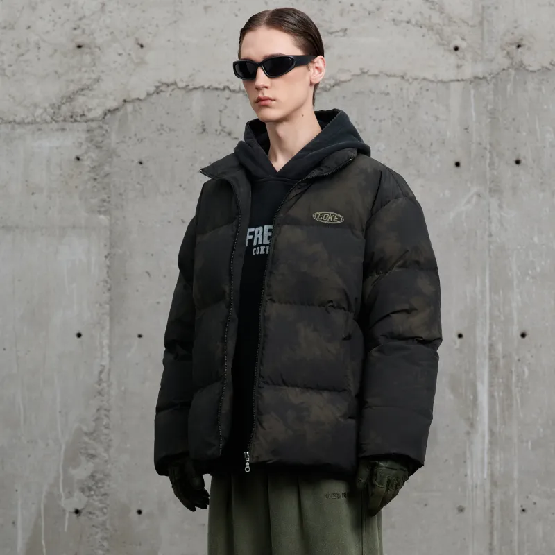 Coke Down Jackets Unisex Black-3
