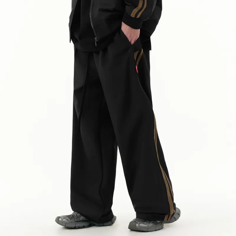 Coke Casual Pants Unisex Black-3
