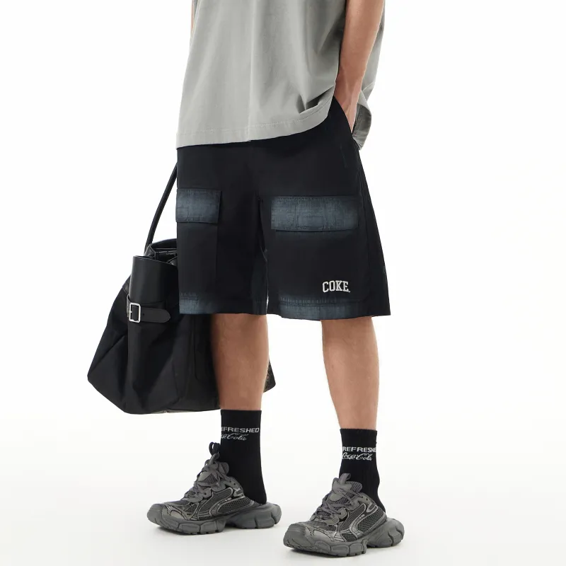 Coke Cargo Shorts Unisex-2