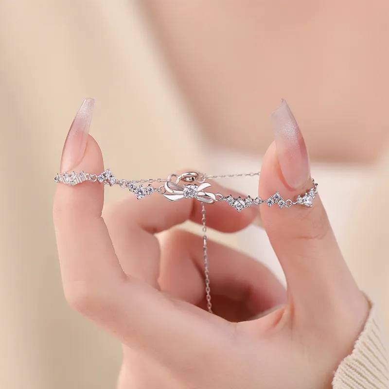 CHUVORA 999 Fine Silver Bracelets Women's-6