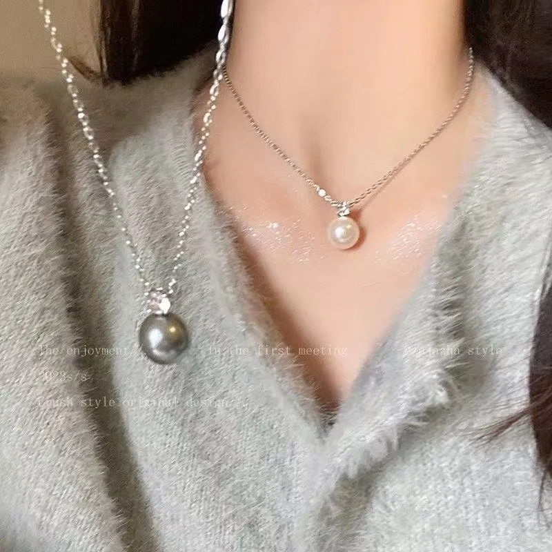 CHUVORA Advanced Elegant And Trendy Versatile Collarbone Chain Design Minimalist Luxury Women's-1