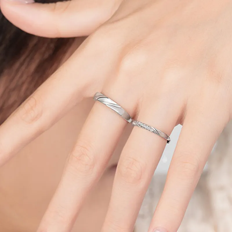 CHUVORA 999 Fine Silver Rings Unisex-4
