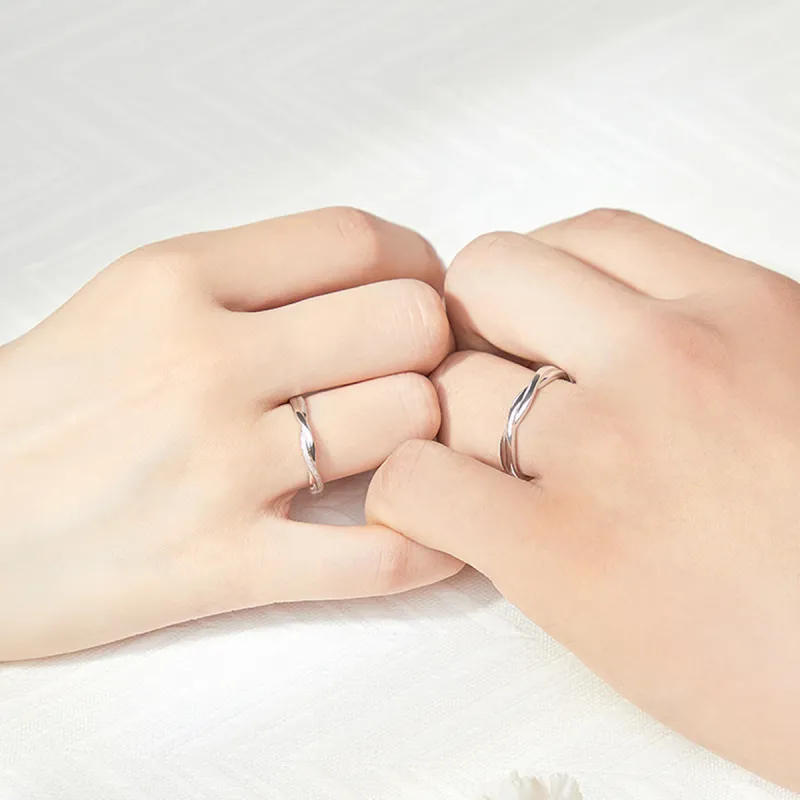 CHUVORA 999 Fine Silver Rings Unisex-4