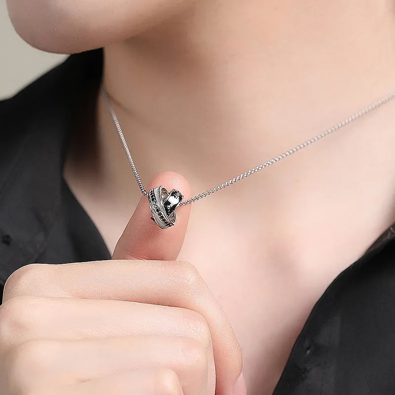 CHUVORA Men's Pendant Accessories Trendy Brand Versatile Luxe Niche Design Advanced Feel Men's-1