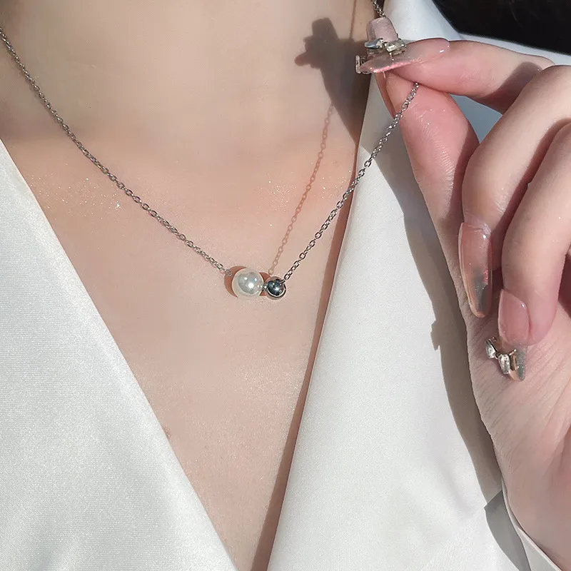 CHUVORA Copper Electroplated 2025 Fashion Versatile Minimalist Collarbone Chain With A Touch Of Luxury Women's-2