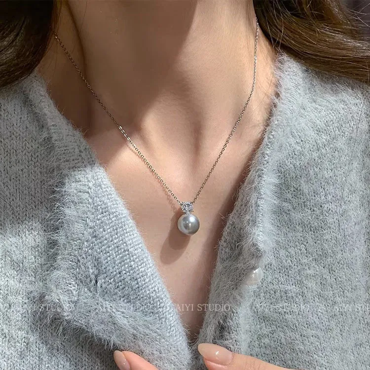 CHUVORA Advanced Elegant And Trendy Versatile Collarbone Chain Design Minimalist Luxury Women's-4