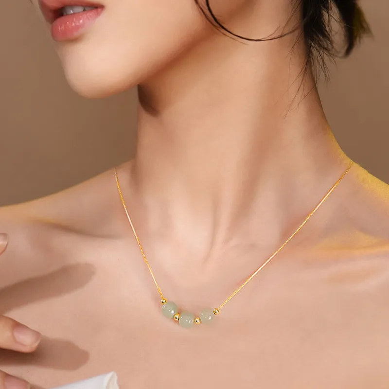 CHUVORA Advanced Elegant And Trendy Versatile Collarbone Chain Design Minimalist Luxury Women's-6