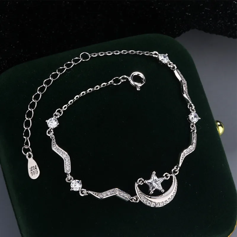 CHUVORA 999 Fine Silver Bracelets Women's-2