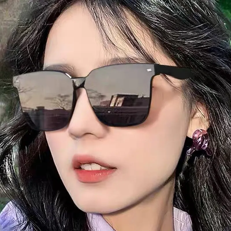 Anxious PC Square Sunglasses Unisex-1
