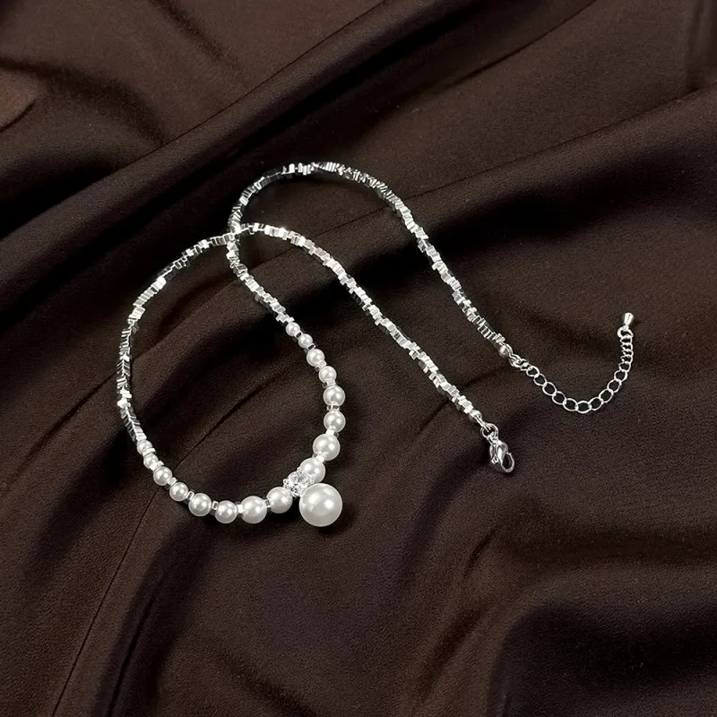 Anxious Artificial Pearl Necklaces Women's-5