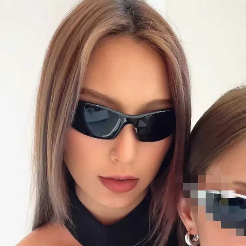 Anxious PC Irregular Shape Sunglasses Unisex-8