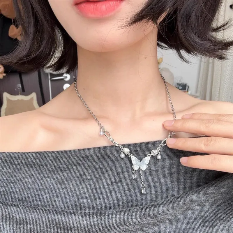 Anxious Titanium Steel Necklaces Women's-6