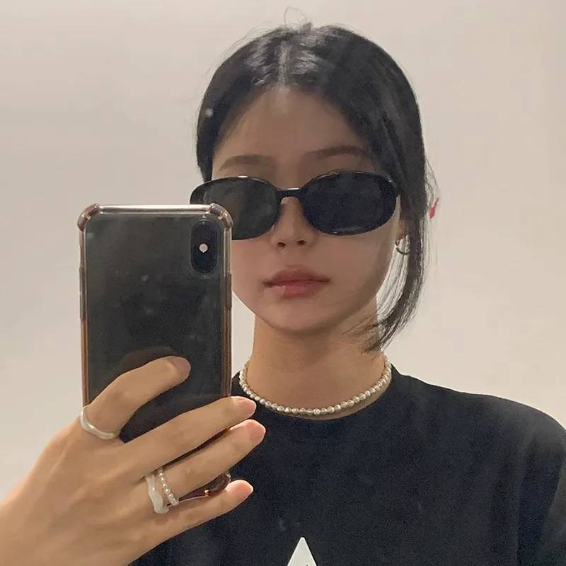 Anxious PC Oval Sunglasses Unisex-3