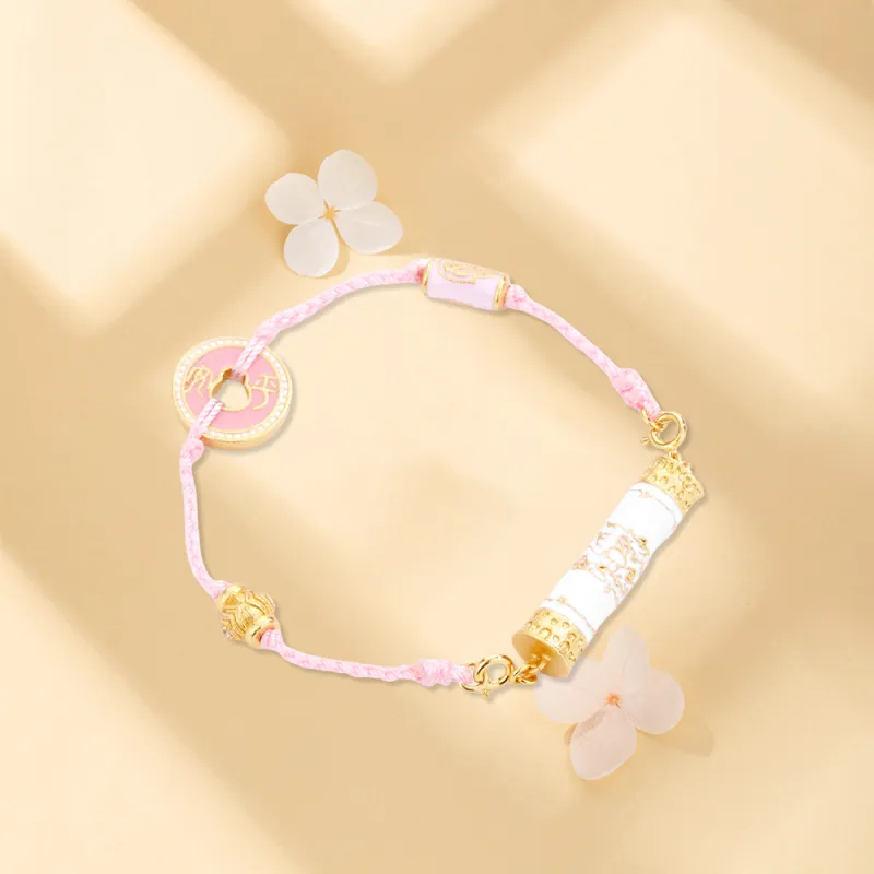 Anxious Copper Bracelets Women's Gold-4