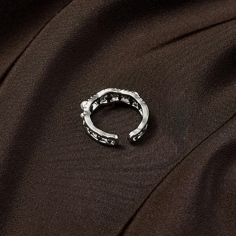 Anxious Artificial Pearl Rings Women's-4