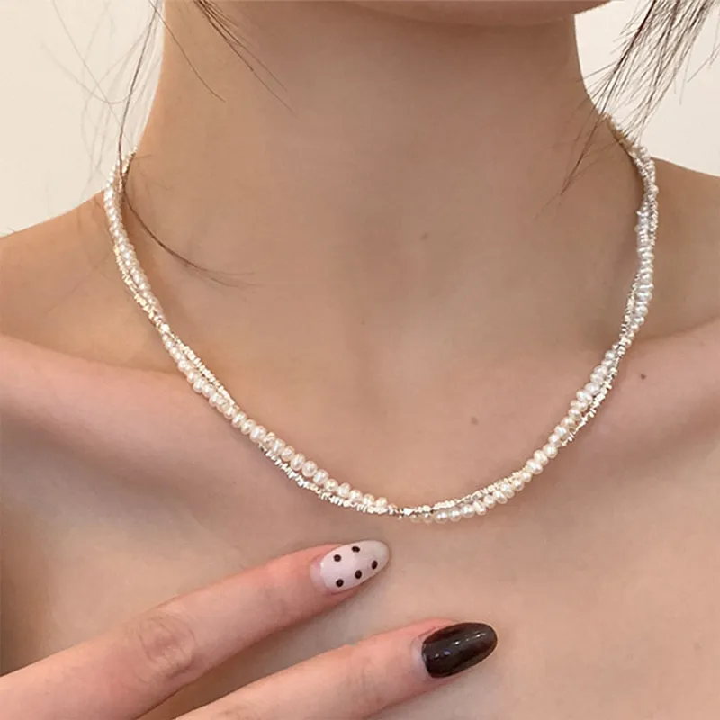 Anxious Artificial Pearl Necklaces Women's-2