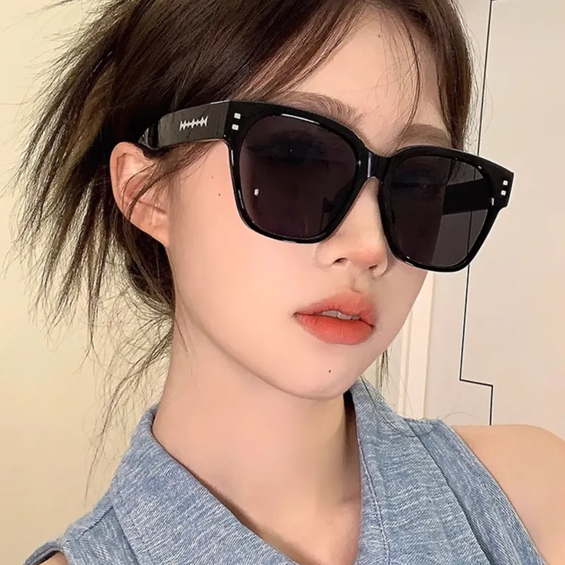 Anxious PC Square Sunglasses Unisex-4