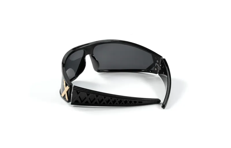 Anxious PC Irregular Shape Sunglasses Unisex-3