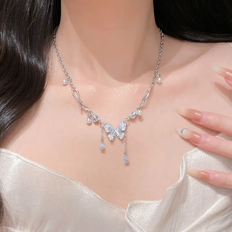Anxious Titanium Steel Necklaces Women's-1