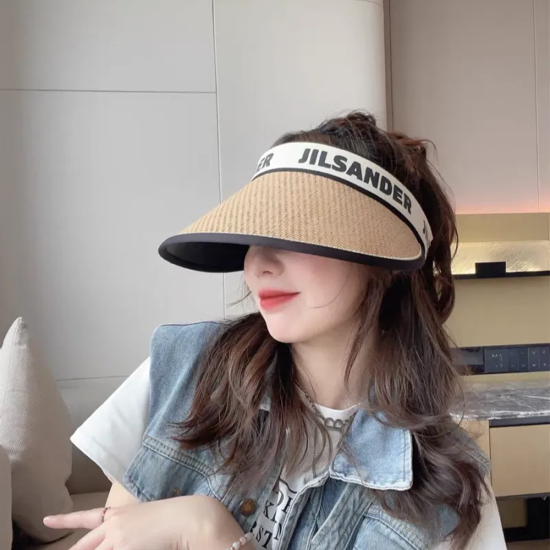 Anxious Cotton Sun Protection Hats Women's-11