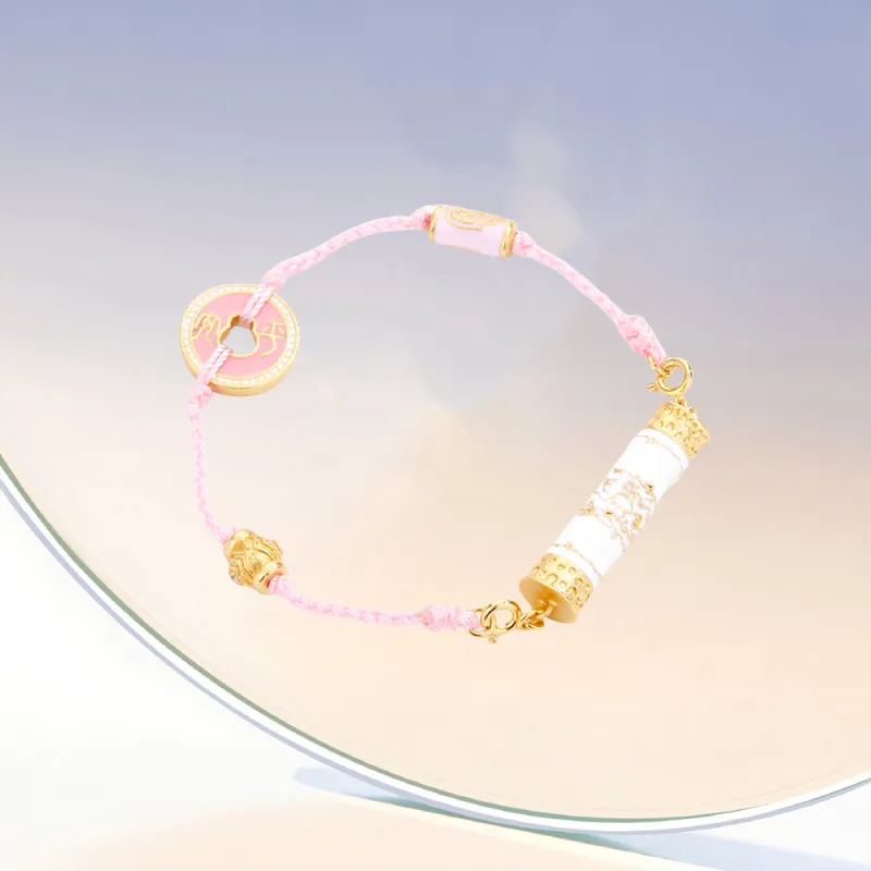 Anxious Copper Bracelets Women's Gold-1