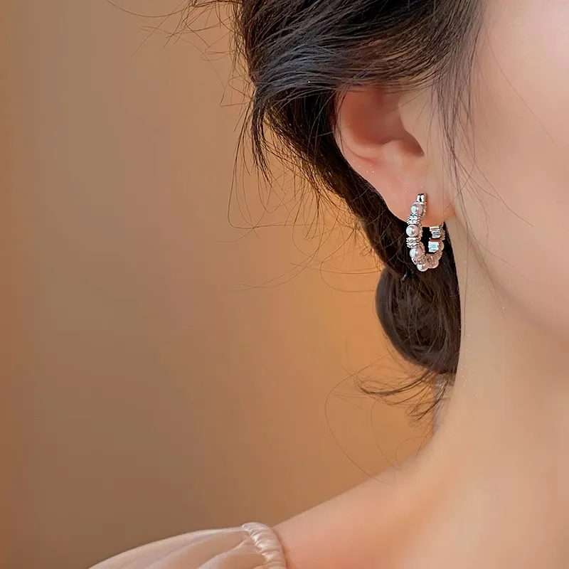 Anxious Copper Earrings Women's-4