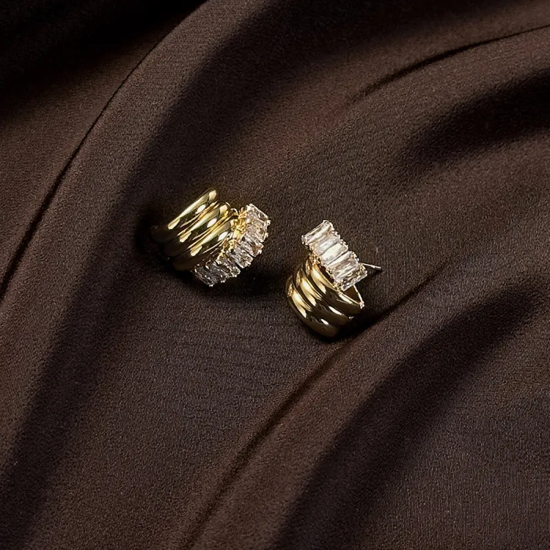 Anxious 925 Silver Needles Earrings Women's-2