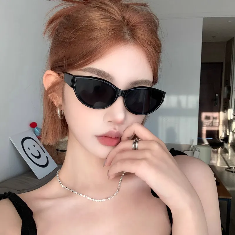 Anxious PC Cat Eye Sunglasses Unisex-4