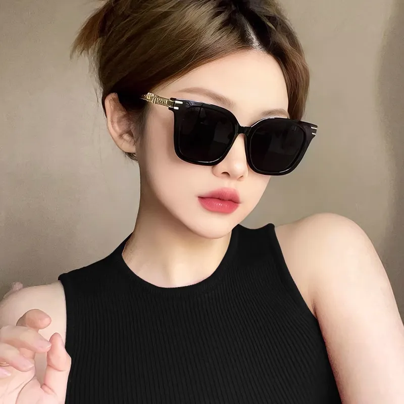 Anxious PC Cupronickel Square Sunglasses Women's-6