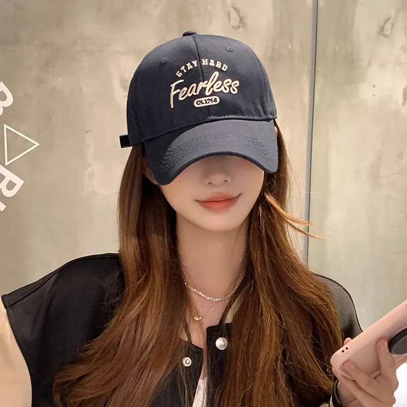 Anxious Cotton Baseball Caps Unisex-1