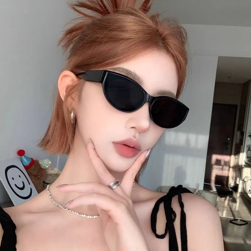 Anxious PC Cat Eye Sunglasses Unisex-5