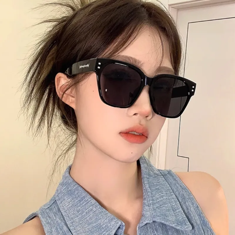 Anxious PC Square Sunglasses Unisex-2