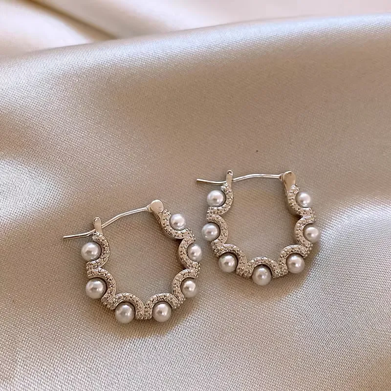 Anxious Copper Earrings Women's-5