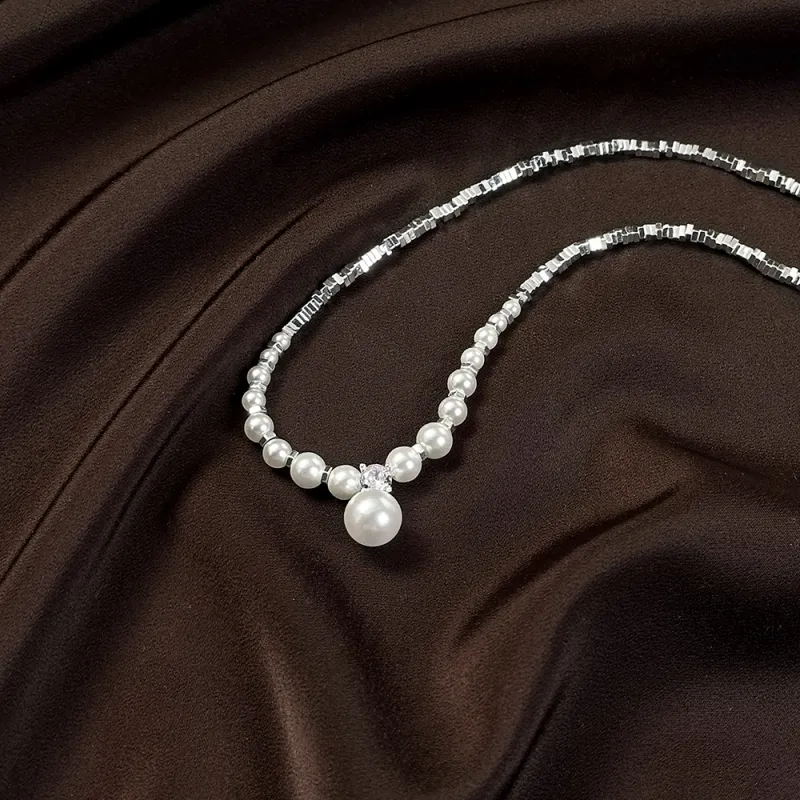 Anxious Artificial Pearl Necklaces Women's-7