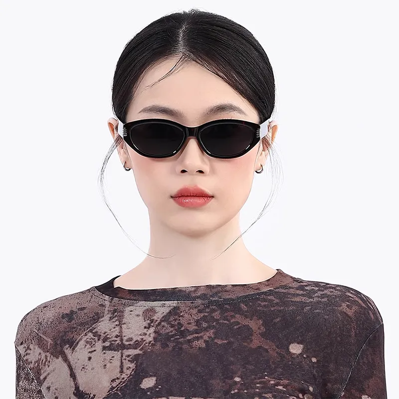Anxious PC Cat Eye Sunglasses Unisex-7