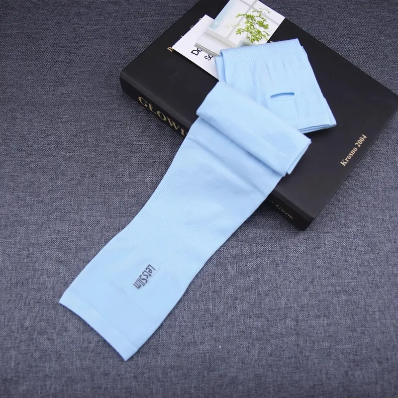 Anxious Polyester Sun Protection Sleeves Unisex-8