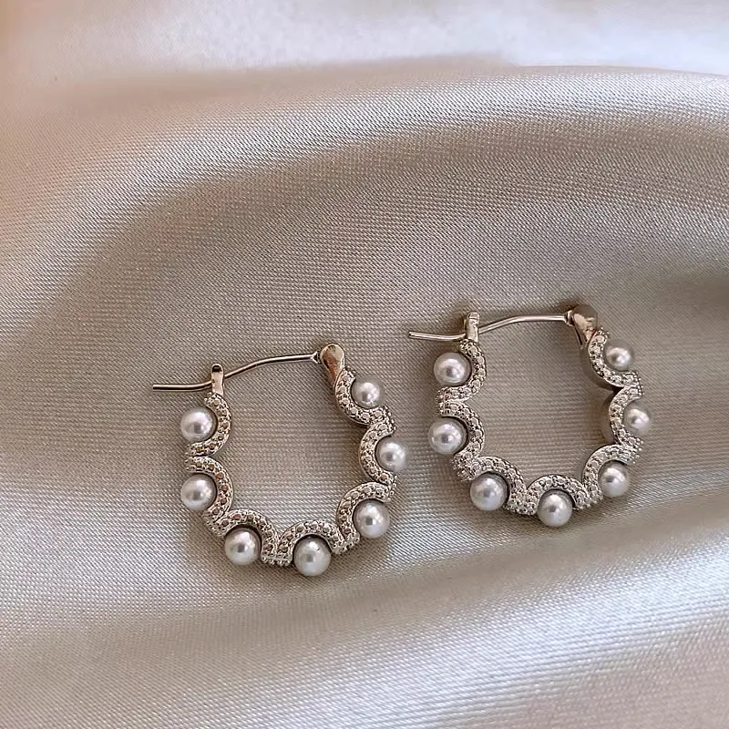 Anxious Copper Earrings Women's-2