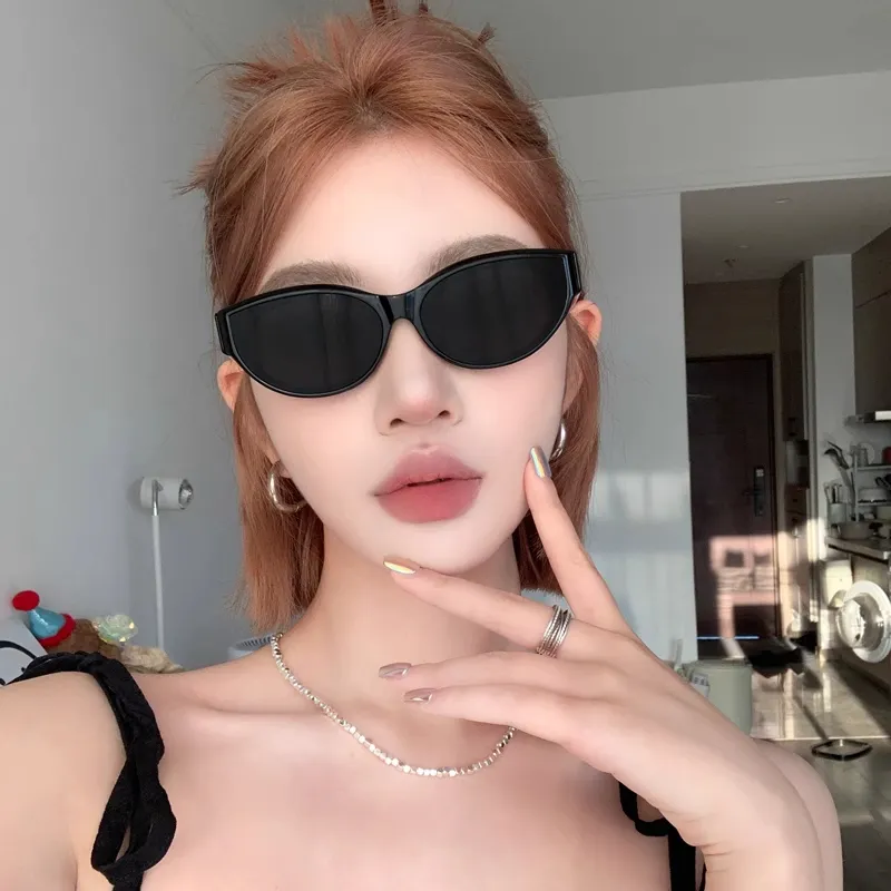 Anxious PC Cat Eye Sunglasses Unisex-2