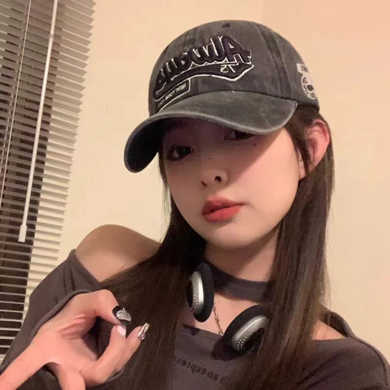 Anxious Cotton Baseball Caps Unisex-5